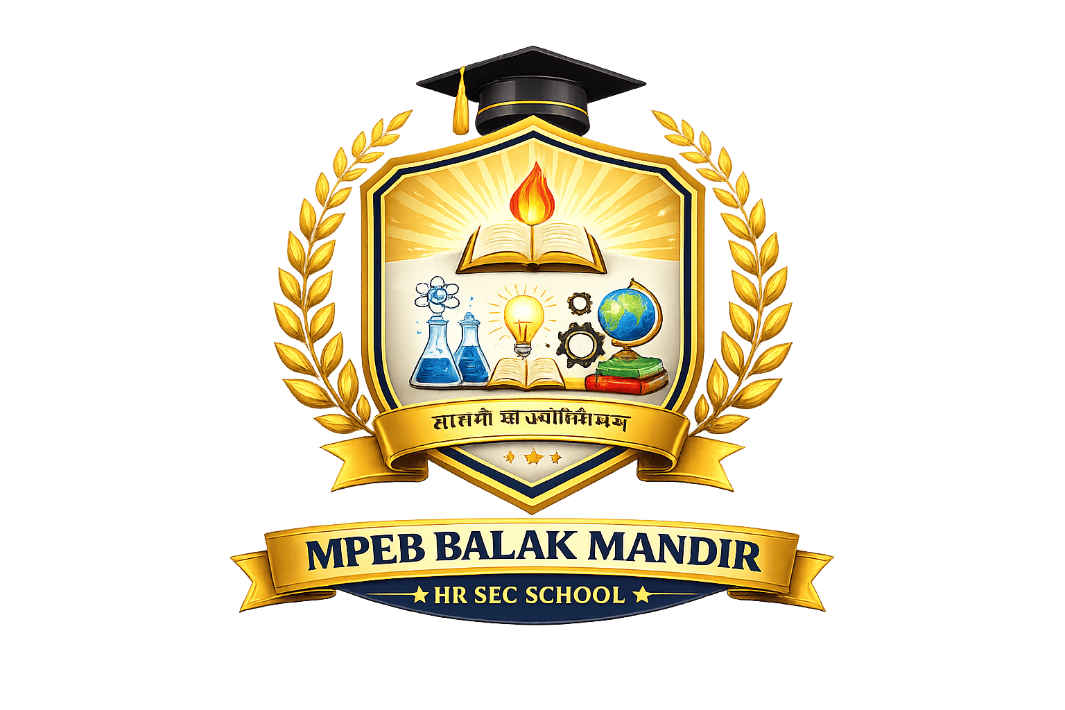 balak mandir school logo.